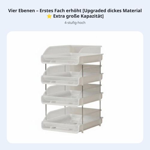 Stapelbares ablagesystem - stapelbares,