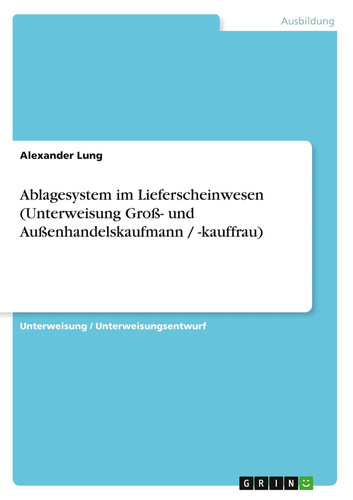 Alexander lung ablagesystem - lung,